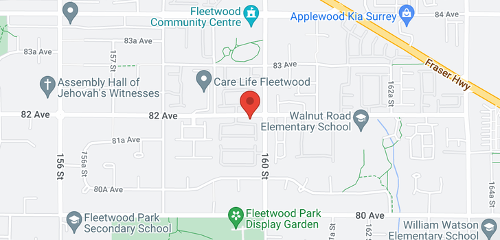 map of 26 15968 82ND AVENUE